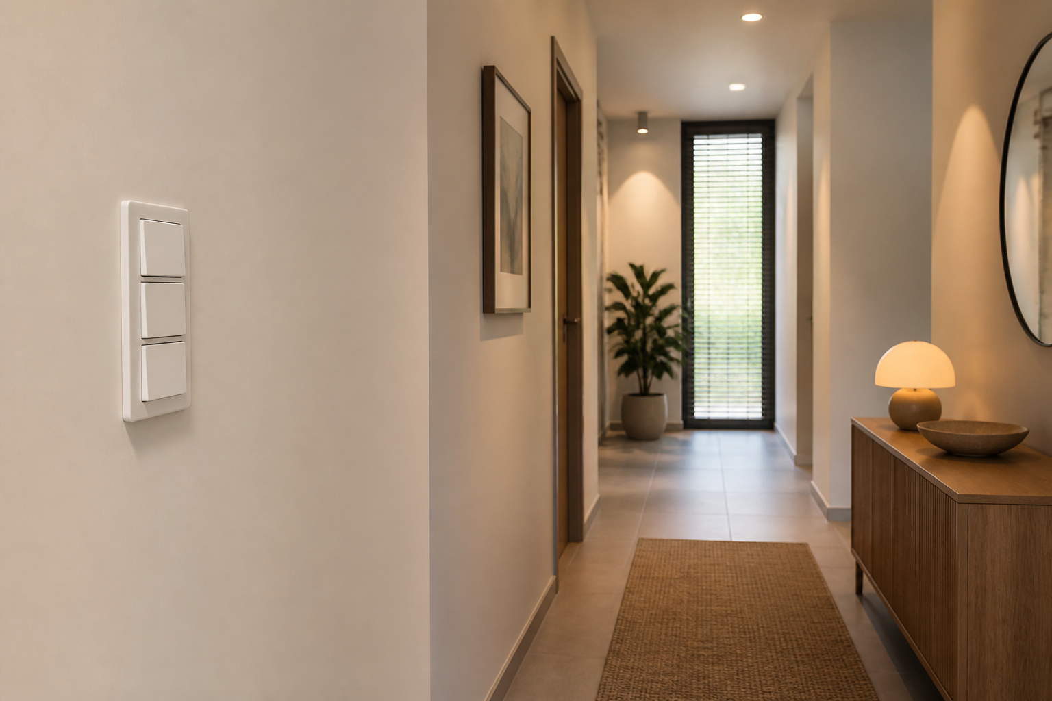 Illustrative Darstellung zum Ratgeberthema KNX im Smart Home