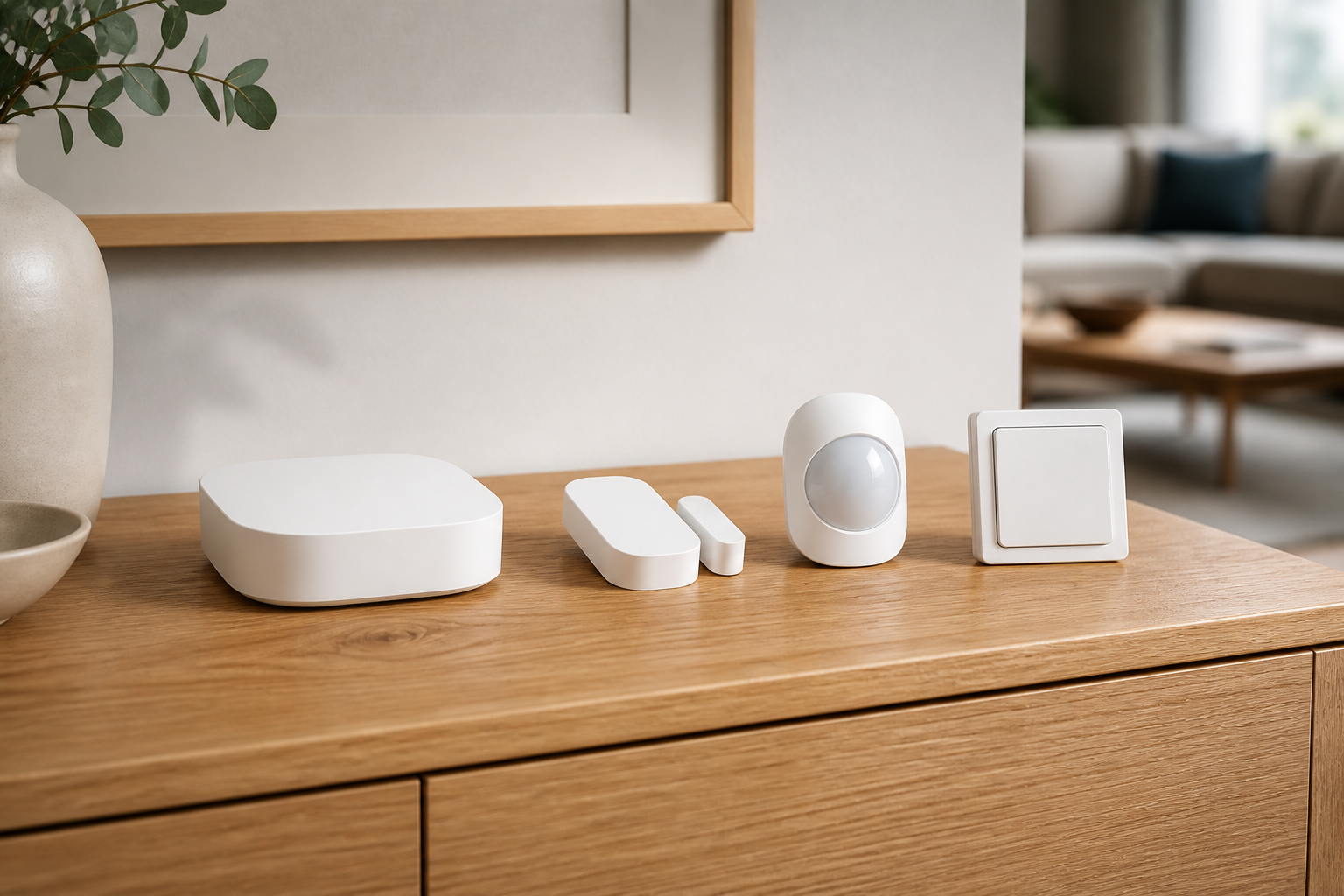 Illustrative Darstellung zum Ratgeberthema Smart-Home-Funkstandards vergleichen