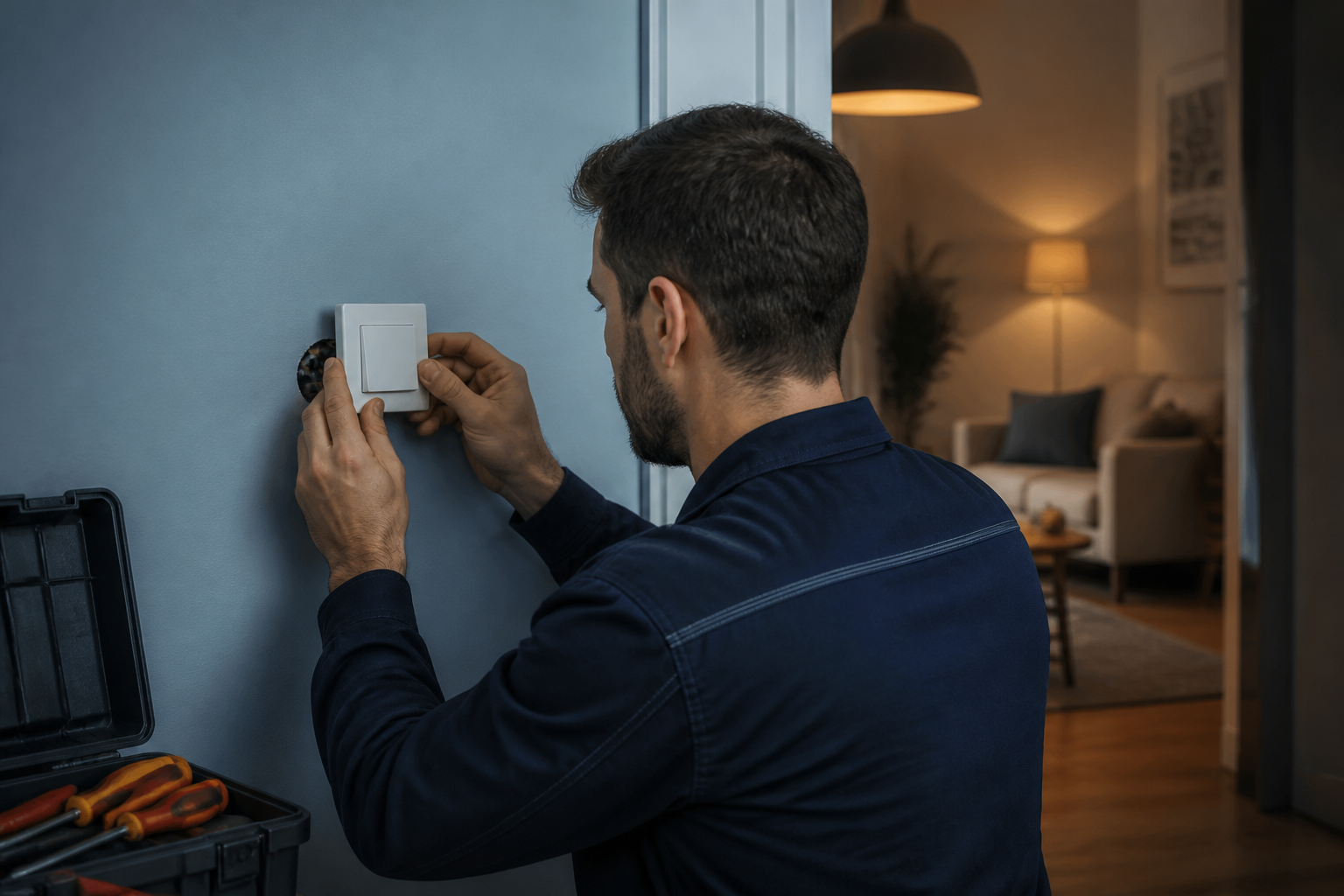 Illustrative Darstellung zum Ratgeberthema Smart-Home-Installateur auswählen