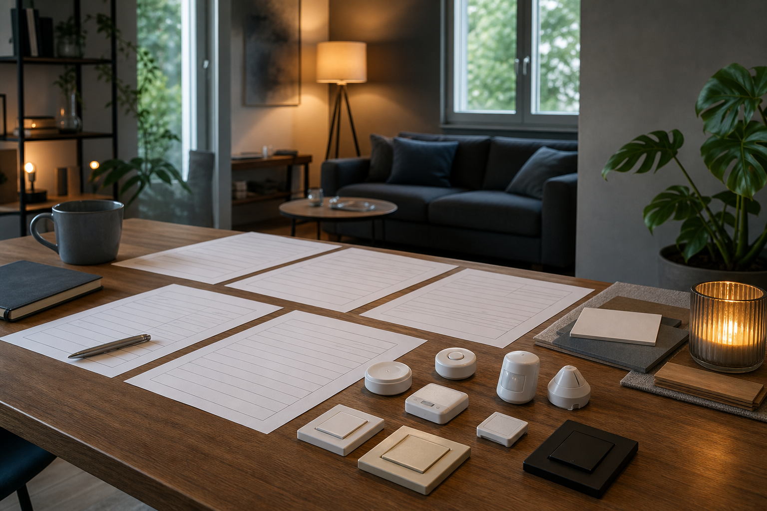 Illustrative Darstellung zum Ratgeberthema Smart-Home-Komplettangebot vergleichen