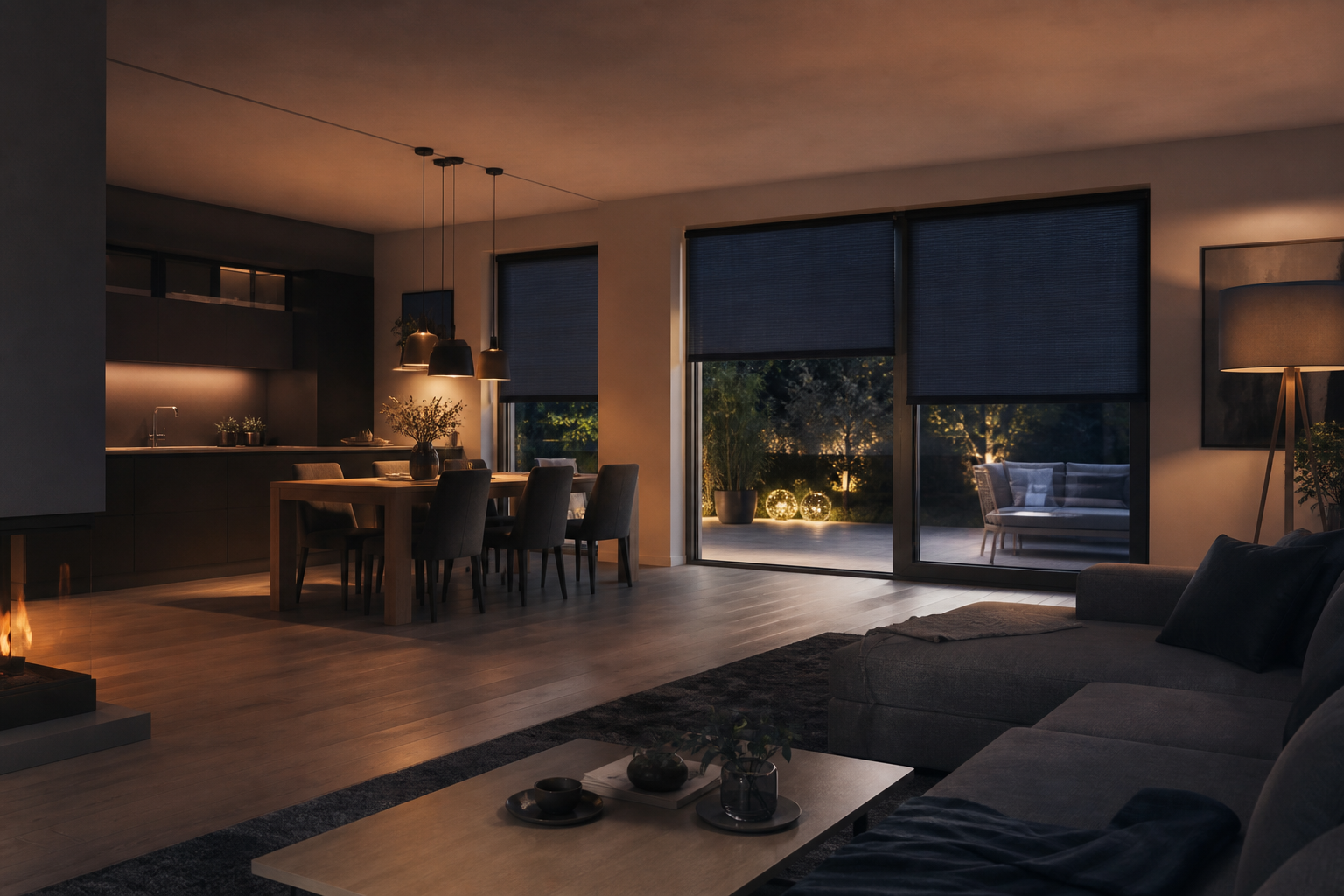 Illustrative Darstellung zum Ratgeberthema Smart-Home-Szenen planen