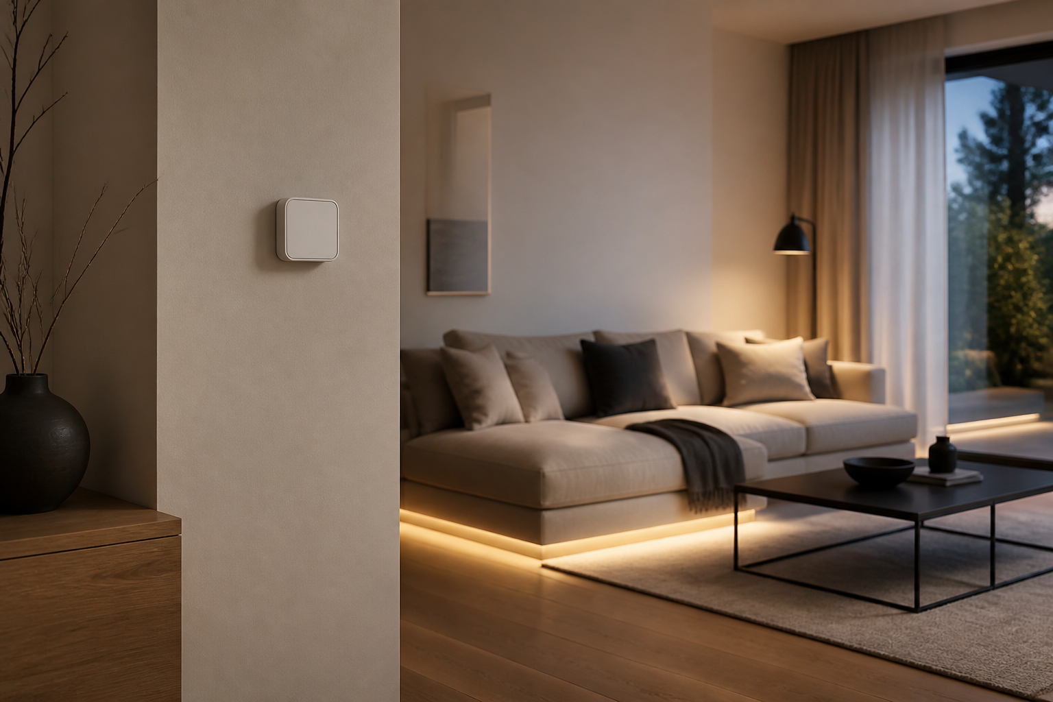 Illustrative Darstellung zum Ratgeberthema Wärmepumpe ins Smart Home einbinden