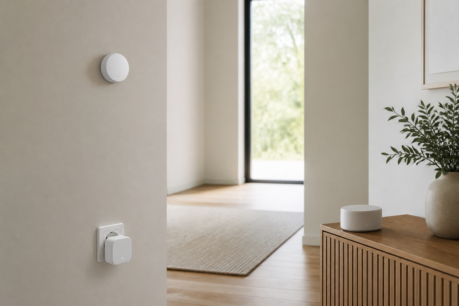 Illustrative Darstellung zum Ratgeberthema Thread im Smart Home